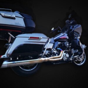 2 Into 1 Full Exhaust System For Harley-Davidson - The Freedom Glider