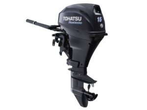 2017 Tohatsu 15 HP MFS15DL Outboard Motor
