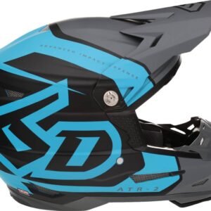 6D ATR-2 Helmet Torque Cyan/Grey/Black