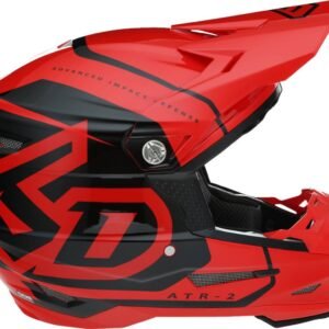 6D ATR-2 Helmet Torque Red
