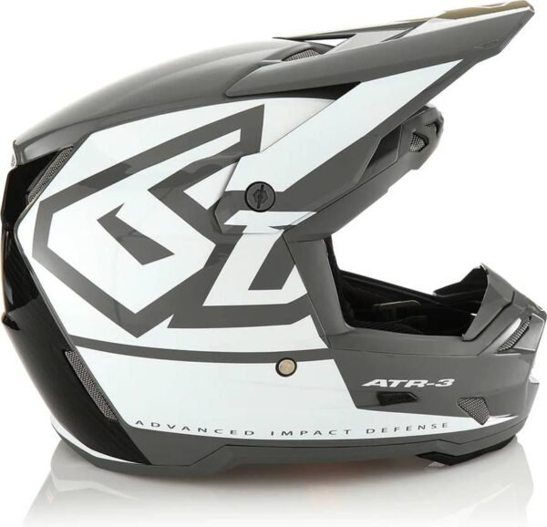 6D ATR-3 Helmet HEX Gloss White