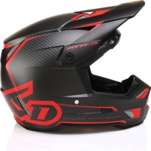 6D ATR-3 Helmet Nova Matte Red