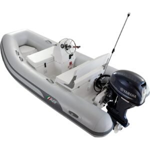 AB Inflatables Mares 10 VSX Fiberglass RIB 10' 6" Boat with Yamaha 25 HP Motor - F25 - 2024