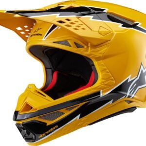 Alpinestars S-M10 Supertech Ampress Helmet Carbon Black/Yellow