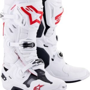 Alpinestars Tech 10 Supervented Boots White/Bright Red