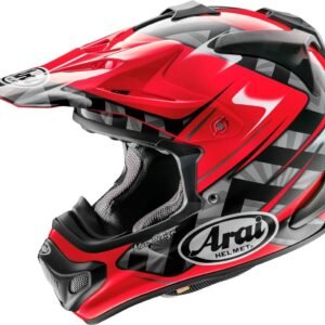 Arai VX-Pro4 Helmet Scoop Red