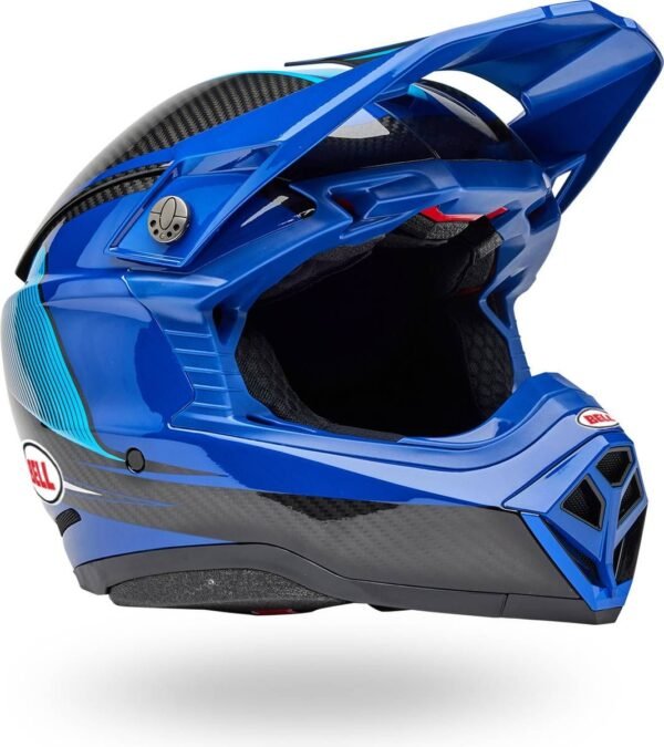 Bell Moto-10 Spherical Helmet Blue/Black Evade