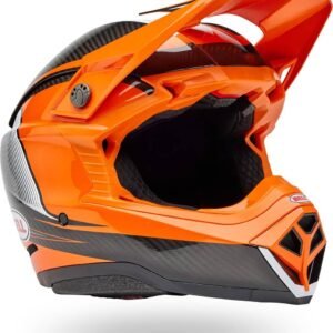 Bell Moto-10 Spherical Helmet Orange/Black Evade