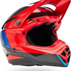 Bell Moto-10 Spherical Helmet Red/Black Evade
