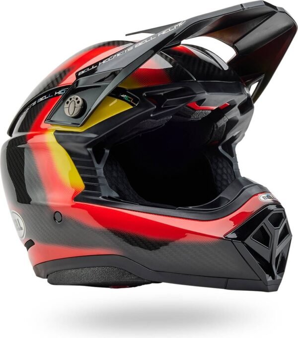 Bell Moto-10 Spherical Helmet Red Flare