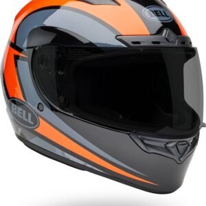 Bell Qualifier DLX MIPS Helmet Orange/Black Blitz