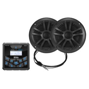 Boss Audio - MCKGB450W Speaker Kit - 6.5", AM/FM/BT/USB