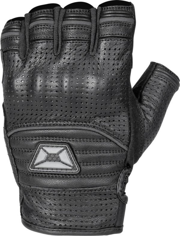 Cortech Flip-Off Armored Fingerless Glove Black