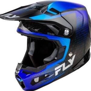 Fly Racing 25 Formula S Carbon Helmet Protcol Black/Blue