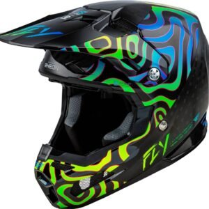 Fly Racing 25 Formula S Carbon Helmet Special Zen Black/Blue/Yellow