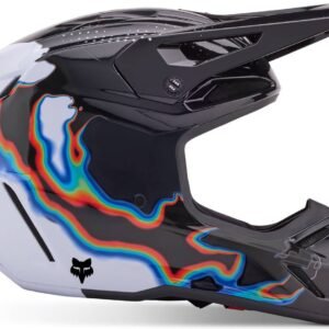 Fox Racing V3 RS Scans LE Helmet White/Black