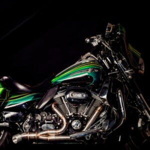 Harley Davidson 2 into 1 Exhaust - The Bazooka by Gallop Motorcycles
