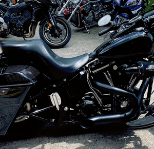 HD Bagger kit 5", custom baggers, extended & stretched saddle bags, ex