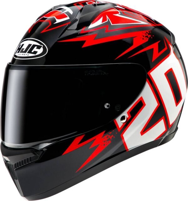 HJC C 10 Diablo Mask Helmet Red/Black