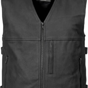 Noru IKA CCW Leather Vest Black
