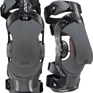 Pod MX K8 3.0 Forged Cabon Knee Brace Pair Carbon/Graphite