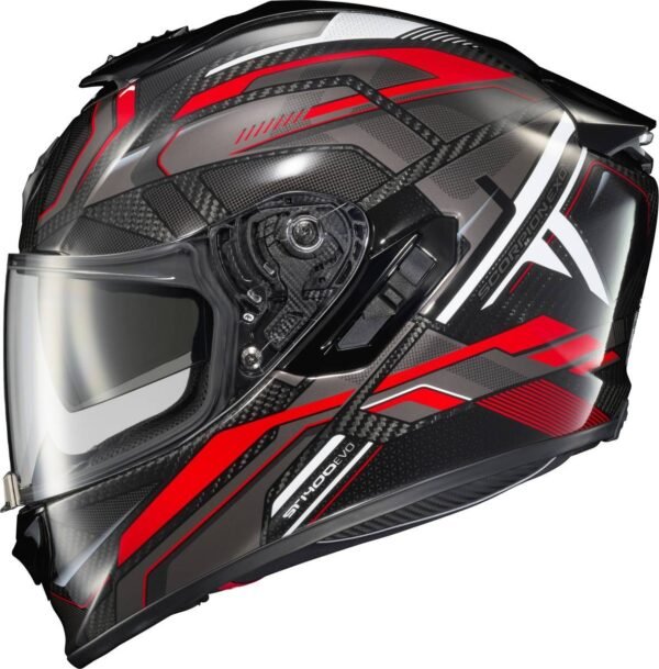 Scorpion EXO-ST1400 EVO Carbon Helmet Hex Red