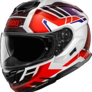 Shoei GT-Air 3 Hike Helmet Red/White/Blue