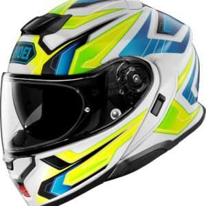 Shoei Neotec 3 Anthem Helmet Hi-Vis/Blue/White