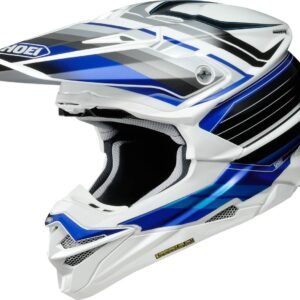 Shoei VFX EVO Pinnacle Helmet White/Blue