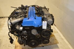 Toyota 2JZGTE VVTi Engine 3.0L DOHC Twin Turbo JDM 2jz Motor Auto Trans Wire Ecu