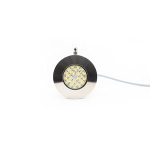 UWL - QTS 100 Low Voltage Underwater Light - GRP, Titanium, Flush Mount