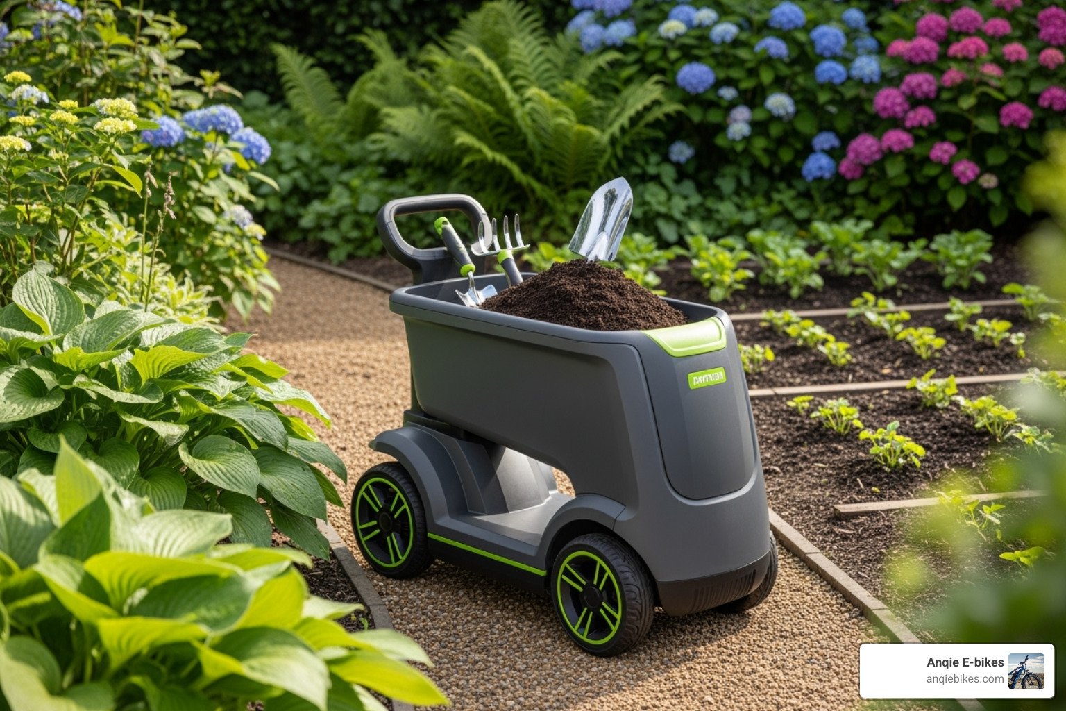Electric garden cart