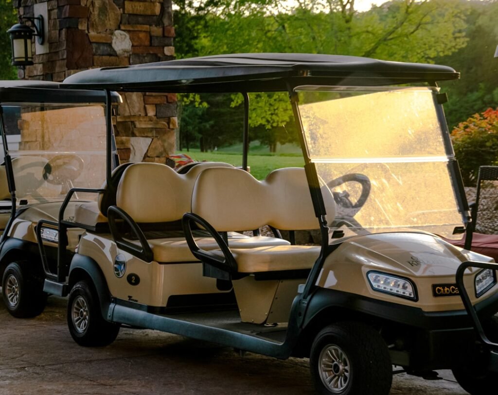 Electric golf cart maintenance