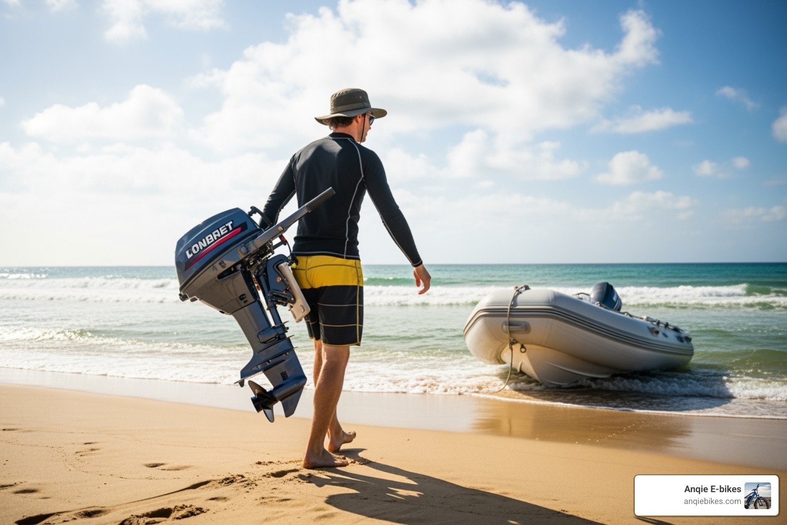 lightest 2 stroke outboard motor